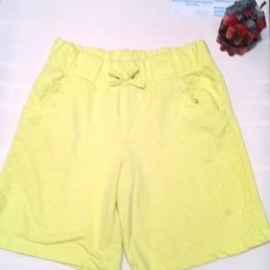 Neon Yellow Shorts for both Girl/Boy
